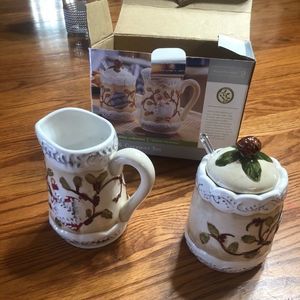 Home Trends Nature Sugar & creamer set